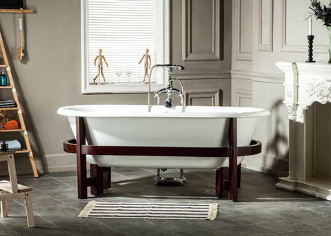 Cast Iron Cradle Bath