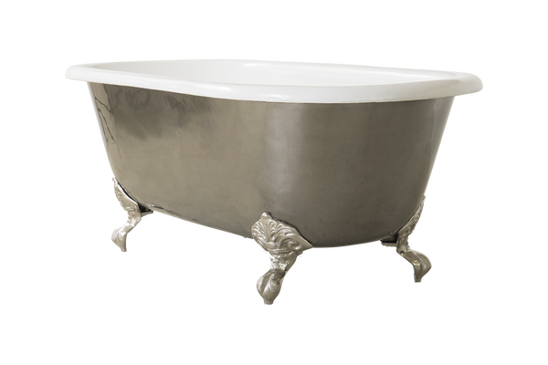 Highly Polished Cast Iron Bath