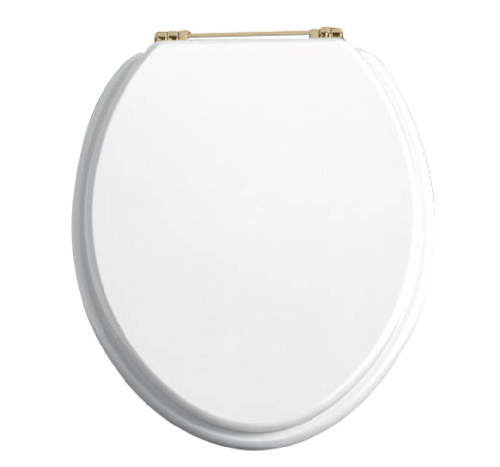 HB - Toilet Seat White / Gold