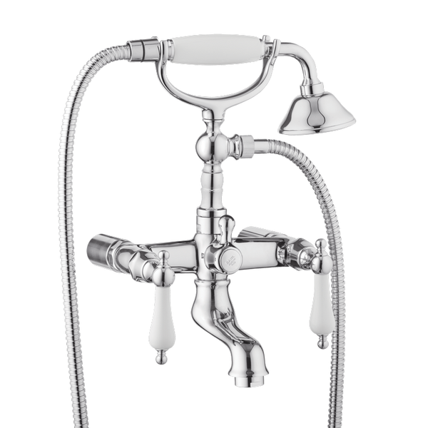 Traditional Bath Shower Mixer - Wall Mounted