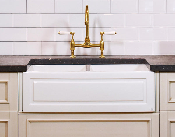 Double French Farmhouse Sink - 833 x 500 x 250mm