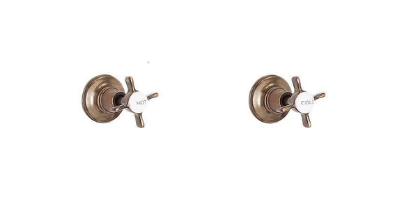 Wall Taps - Cross Handles