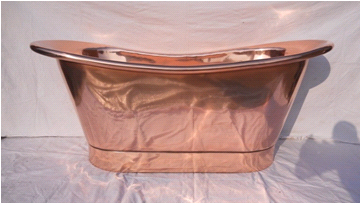 Copper Apron Bath